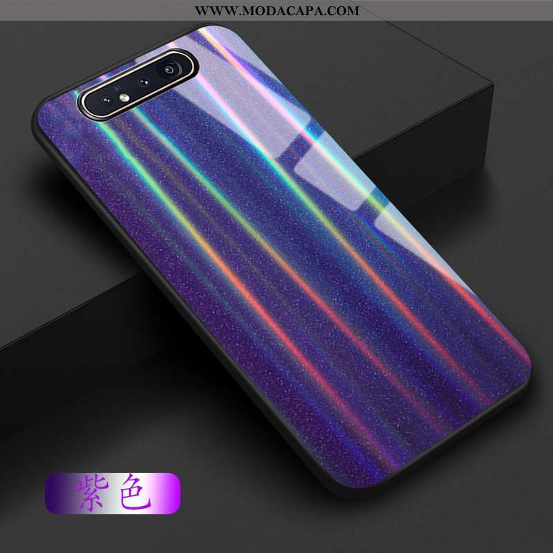 Capa Samsung Galaxy A80 Protetoras Tendencia Telemóvel Aço Capas Cases Vidro Baratas