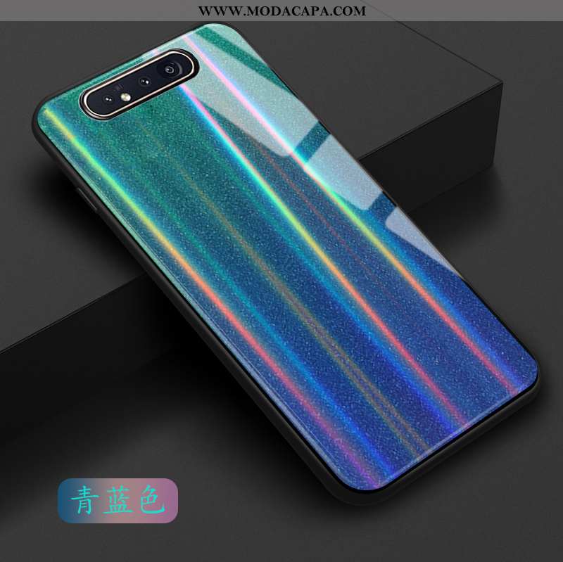 Capa Samsung Galaxy A80 Protetoras Tendencia Telemóvel Aço Capas Cases Vidro Baratas