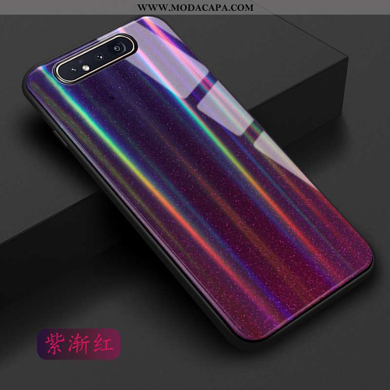 Capa Samsung Galaxy A80 Protetoras Tendencia Telemóvel Aço Capas Cases Vidro Baratas