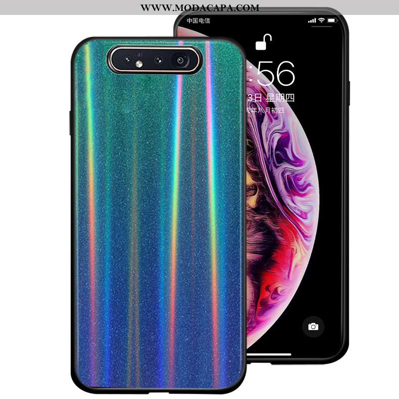 Capa Samsung Galaxy A80 Protetoras Tendencia Telemóvel Aço Capas Cases Vidro Baratas