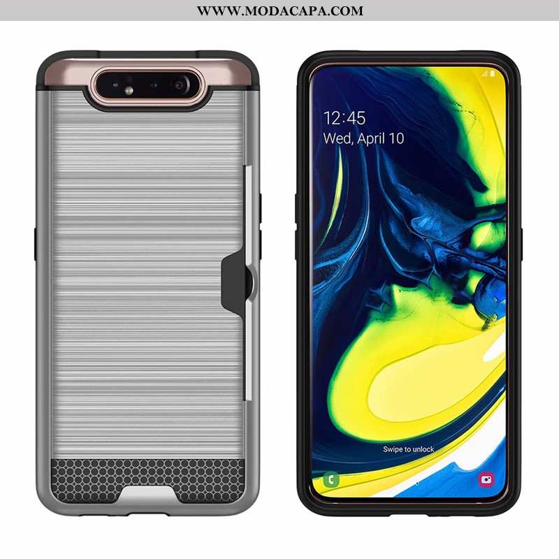 Capas Samsung Galaxy A80 Criativas Telemóvel Cases Completa Protetoras Preto Baratos