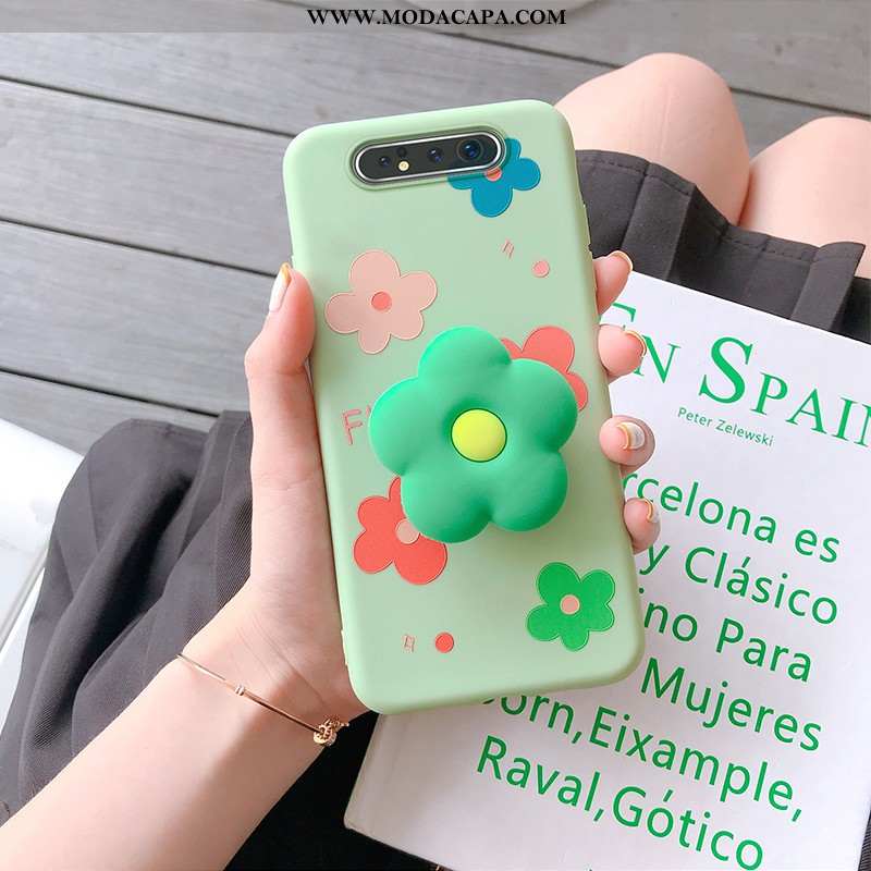 Capa Samsung Galaxy A80 Desenho Animado Capas Personalizada Tendencia Pequena Pintado Protetoras Com