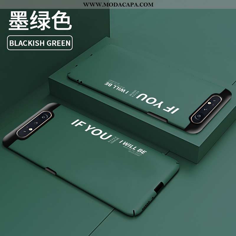 Capas Samsung Galaxy A80 Tendencia Casal Super Verde Resistente Vermelho Criativas Barato