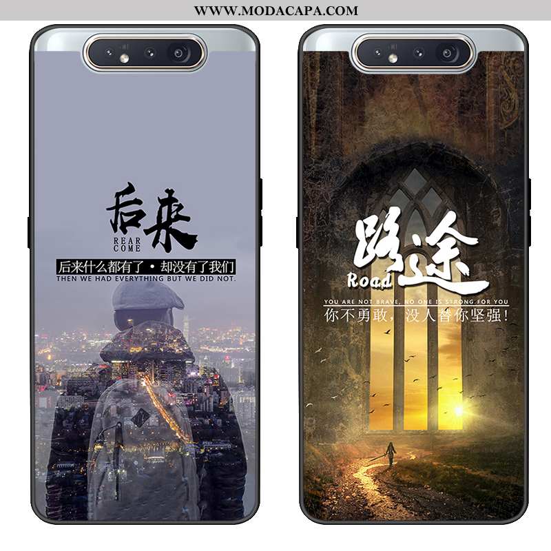 Capas Samsung Galaxy A80 Soft Completa Cases Cinza Antiqueda Protetoras Comprar