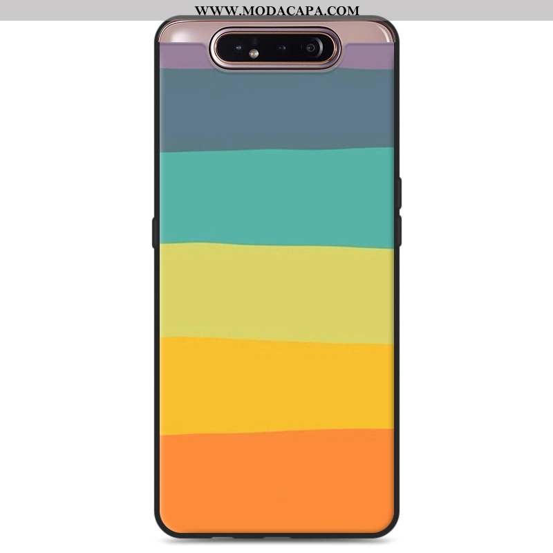 Capa Samsung Galaxy A80 Protetoras Soft Preto Capas Fofas Novas Pequena Comprar