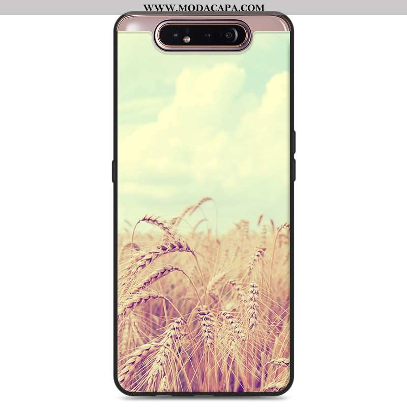 Capa Samsung Galaxy A80 Protetoras Soft Preto Capas Fofas Novas Pequena Comprar