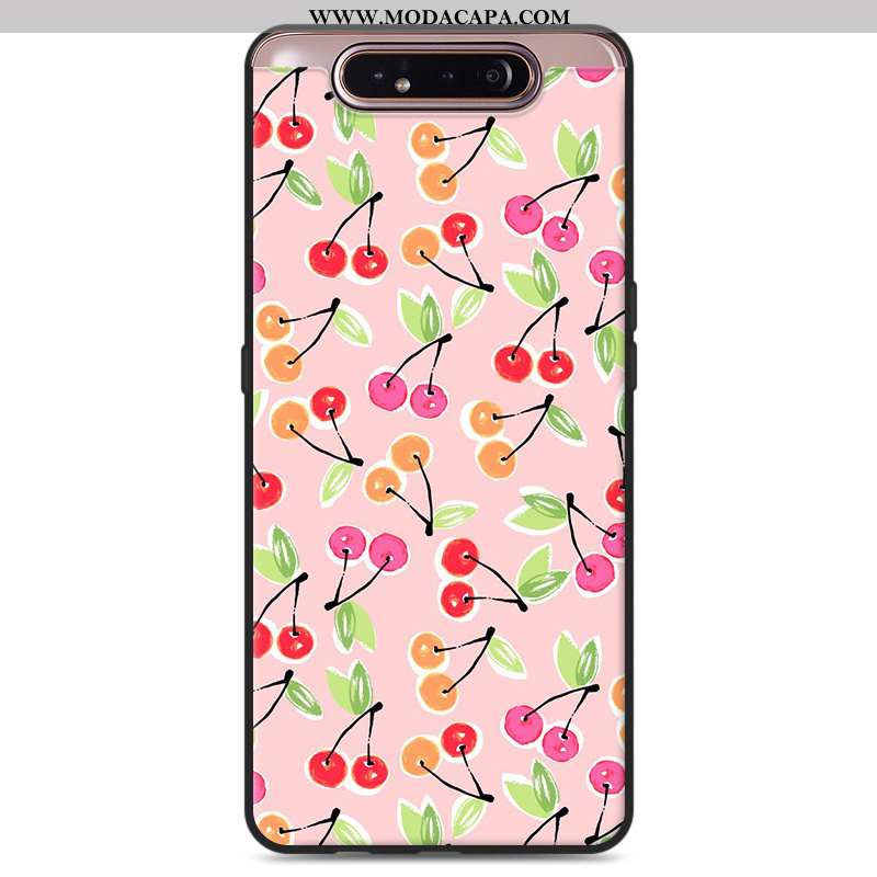 Capa Samsung Galaxy A80 Protetoras Soft Preto Capas Fofas Novas Pequena Comprar