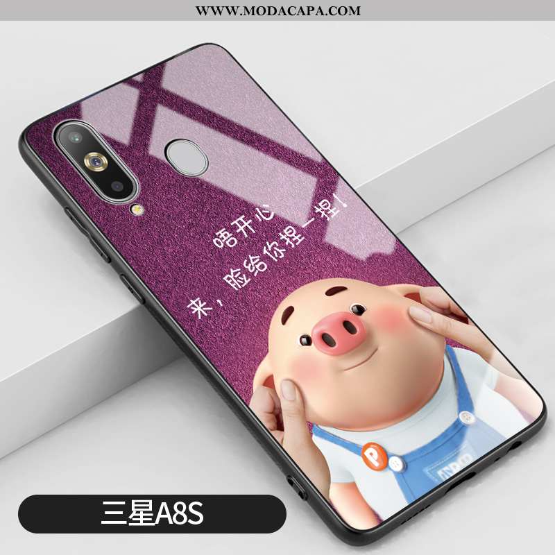 Capa Samsung Galaxy A8s Tendencia Novas Telinha Completa Cases Criativas Antiqueda Baratas