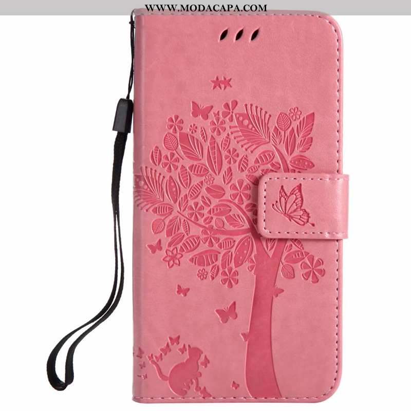 Capa Samsung Galaxy A8s Soft Protetoras Couro Rosa Telemóvel Completa Antiqueda Baratos