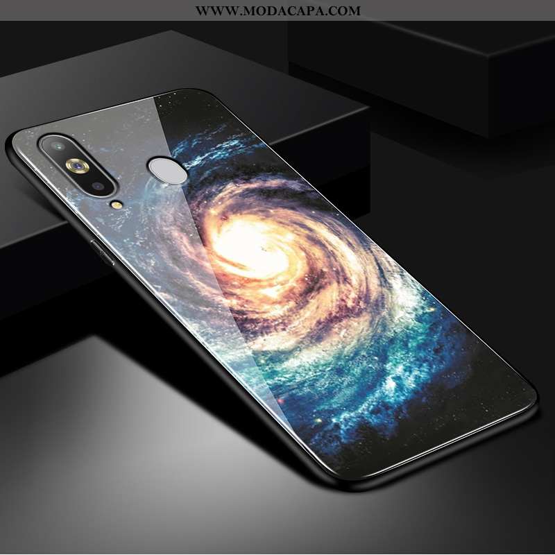 Capa Samsung Galaxy A8s Protetoras Personalizada Frente Vidro Preto Cases Aço Baratas