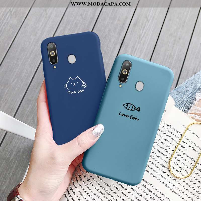 Capas Samsung Galaxy A8s Soft Gato Fofas Malha Desenho Animado Pequena Comprar