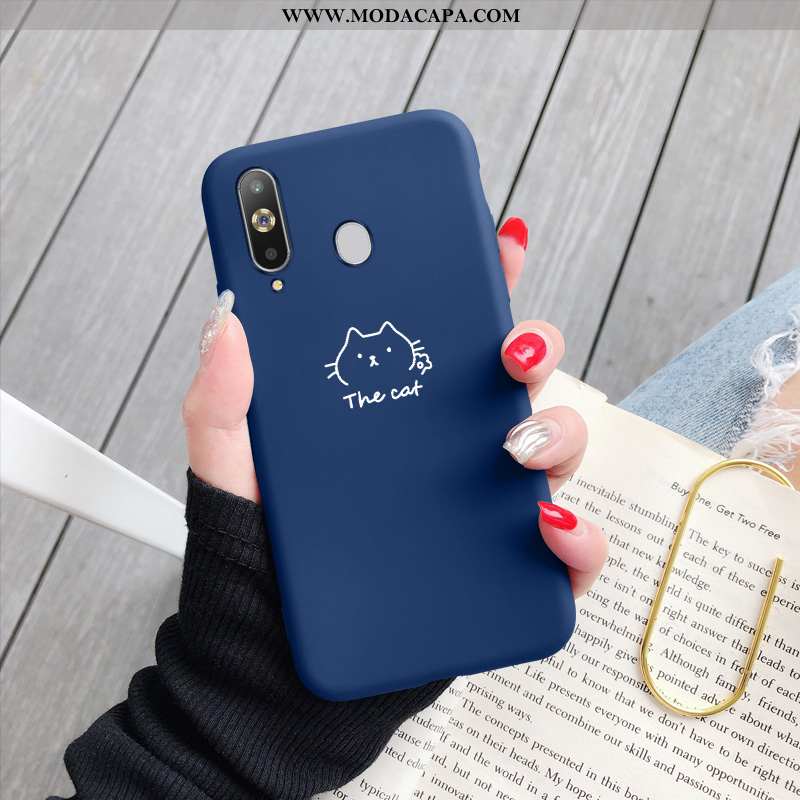 Capas Samsung Galaxy A8s Soft Gato Fofas Malha Desenho Animado Pequena Comprar