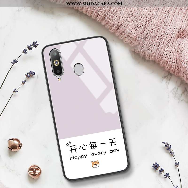 Capas Samsung Galaxy A8s Vidro Pequena Completa Resistente Criativas Tendencia Promoção