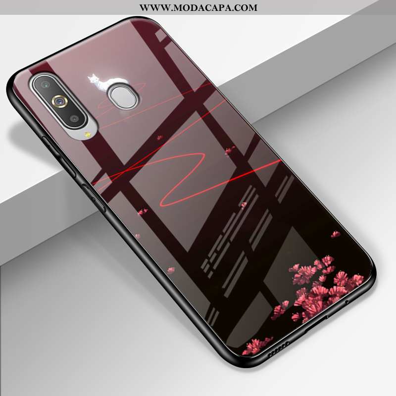 Capas Samsung Galaxy A8s Silicone Vidro Estrelado Antiqueda Tampa Frente Baratos