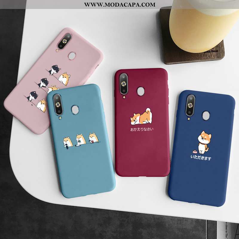 Capas Samsung Galaxy A8s Silicone Bonitos Telemóvel Super Fosco Novas Completa Baratos