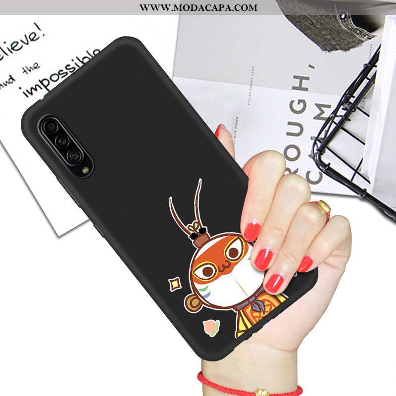 Capas Samsung Galaxy A90 5g Protetoras Preto Completa Desenho Animado Antiqueda Cases Baratas