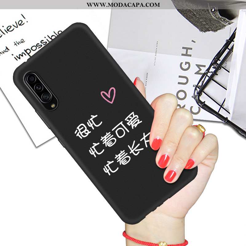 Capas Samsung Galaxy A90 5g Protetoras Preto Completa Desenho Animado Antiqueda Cases Baratas