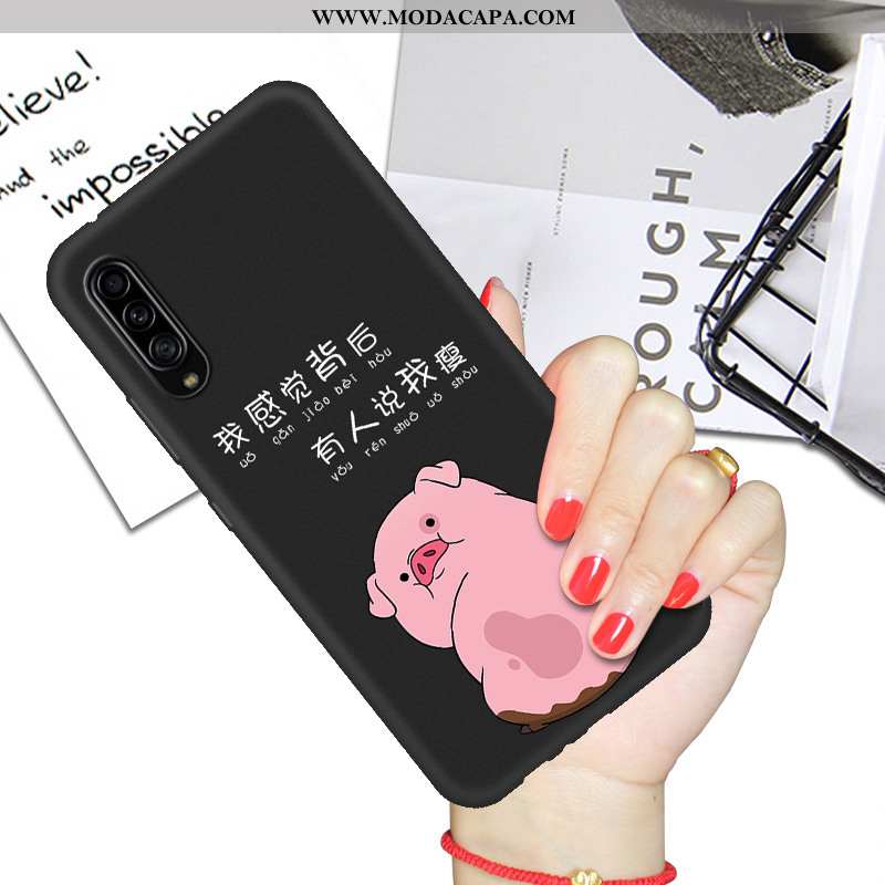 Capas Samsung Galaxy A90 5g Protetoras Preto Completa Desenho Animado Antiqueda Cases Baratas