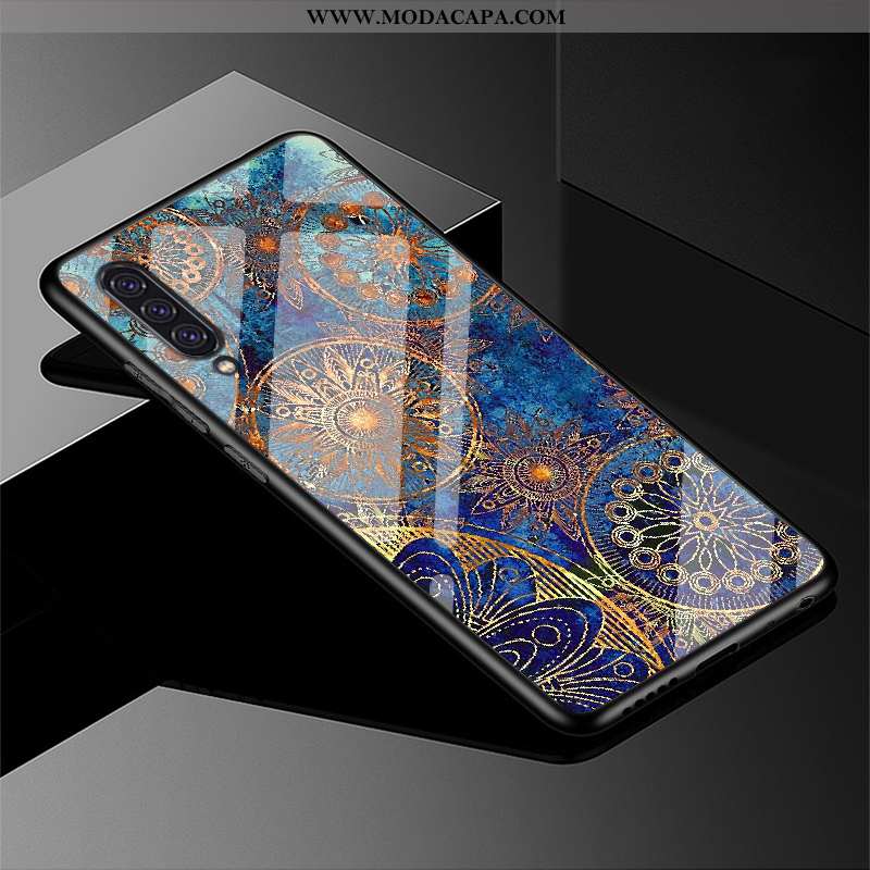 Capas Samsung Galaxy A90 5g Soft Criativas Customizadas Personalizado Telemóvel Azul Promoção