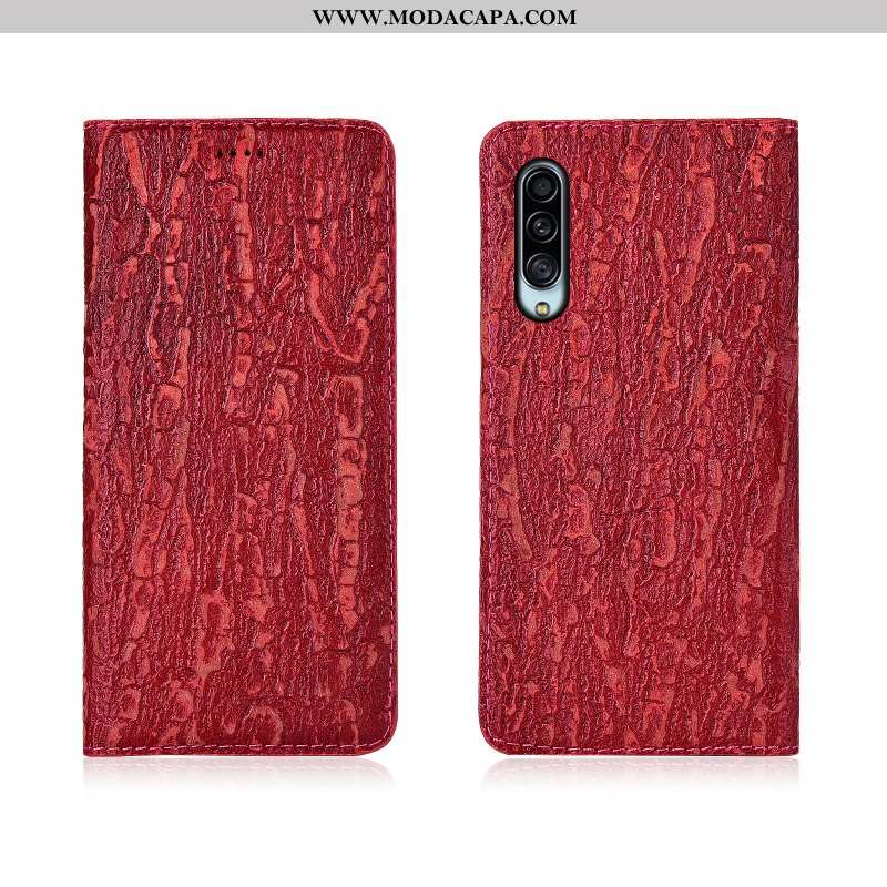 Capas Samsung Galaxy A90 5g Silicone Couro Novas Cinza Cases Couro Genuíno Online