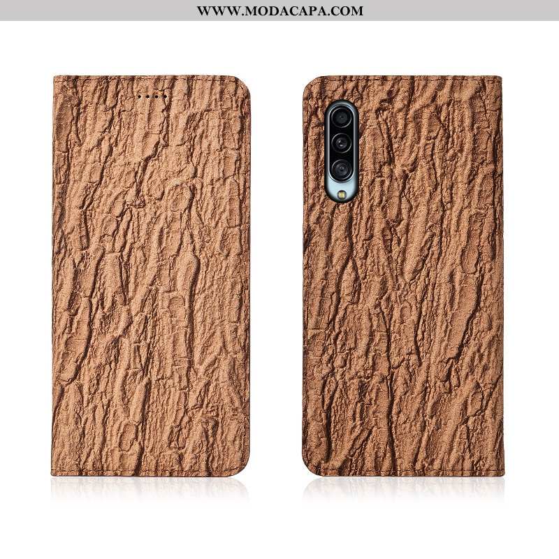 Capas Samsung Galaxy A90 5g Silicone Couro Novas Cinza Cases Couro Genuíno Online