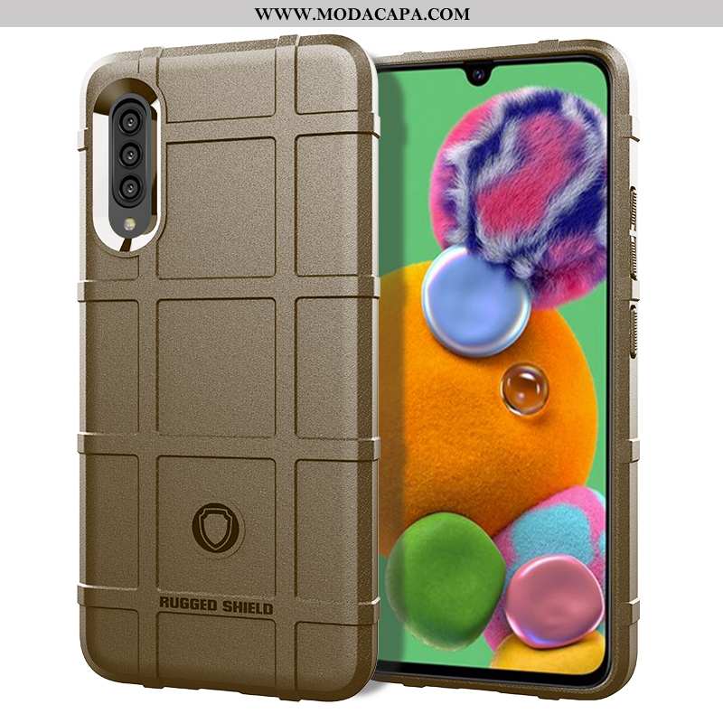 Capas Samsung Galaxy A90 5g Personalizado Completa Protetoras Verde Tendencia Antiqueda Cases Venda