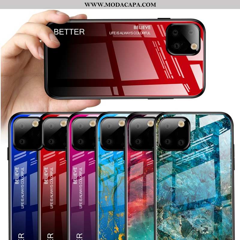 Capas Samsung Galaxy Note 10 Lite Tendencia Vidro Telemóvel Claro Vermelho Promoção
