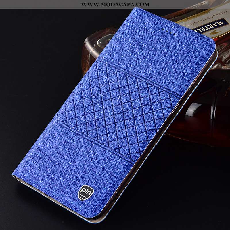 Capas Samsung Galaxy Note 10 Linho Telemóvel Protetoras Completa Cinza Cases Baratas