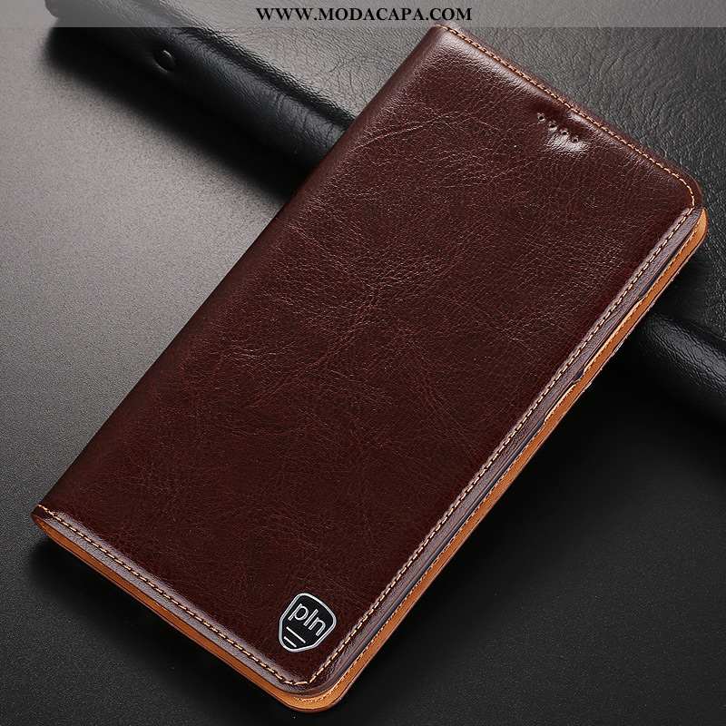 Capas Samsung Galaxy Note 10 Protetoras Telemóvel Cover Antiqueda Cases Couro Genuíno Venda