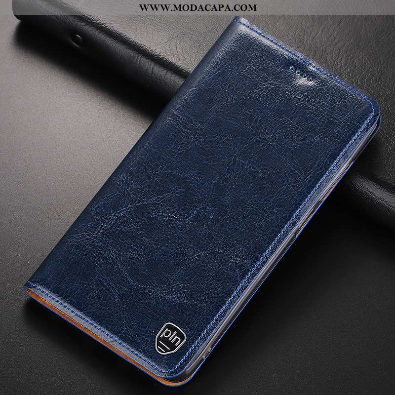 Capas Samsung Galaxy Note 10 Protetoras Telemóvel Cover Antiqueda Cases Couro Genuíno Venda