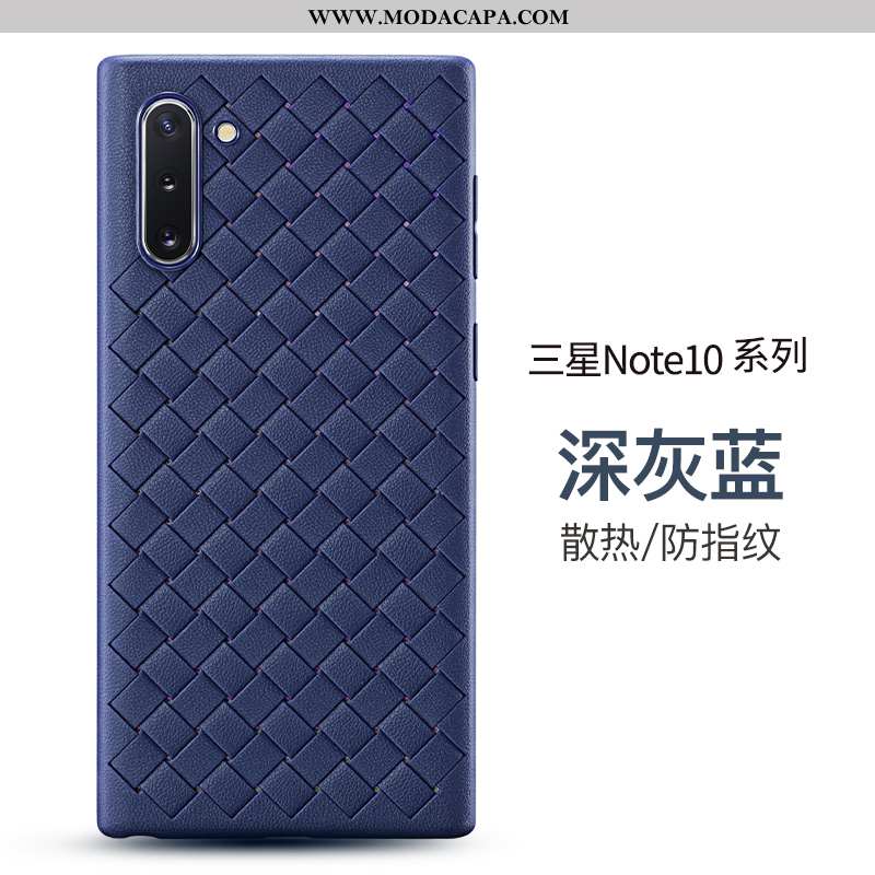 Capas Samsung Galaxy Note 10 Protetoras Roxa Negócio Cases Soft De Grau Couro Promoção