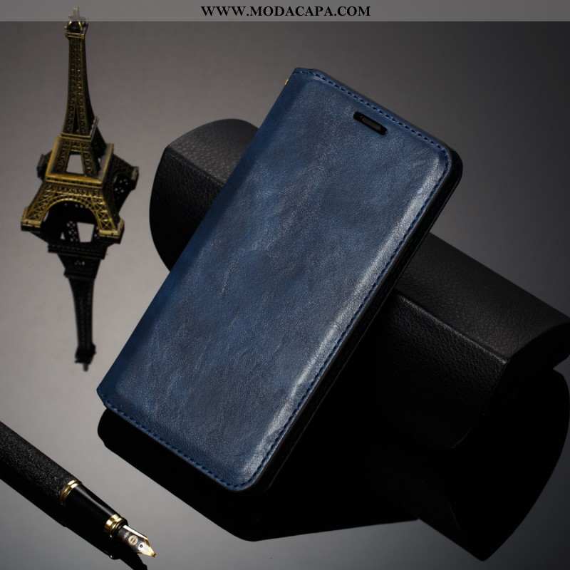 Capa Samsung Galaxy Note 10 Couro Protetoras Telemóvel Capas Antiqueda Completa Tendencia Venda