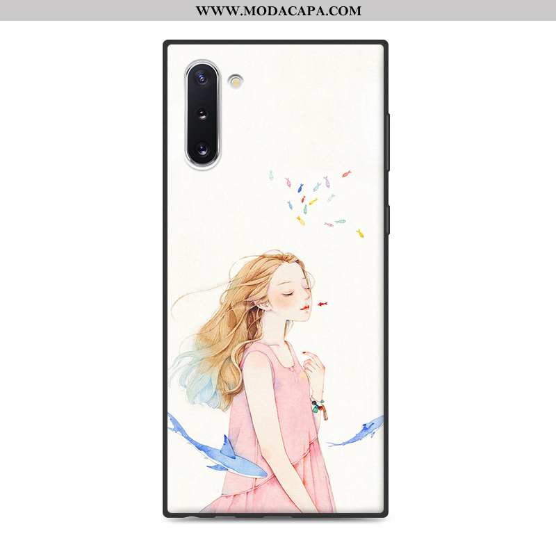 Capa Samsung Galaxy Note 10 Protetoras Novas Pequena Capas Branco Cases Telemóvel Promoção