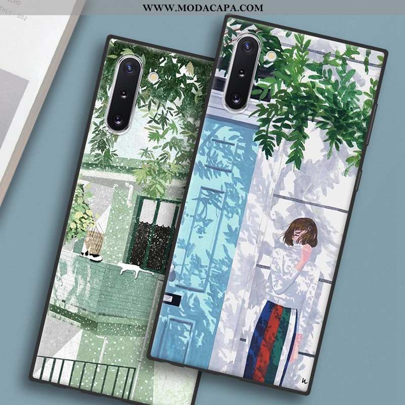 Capa Samsung Galaxy Note 10 Protetoras Novas Pequena Capas Branco Cases Telemóvel Promoção