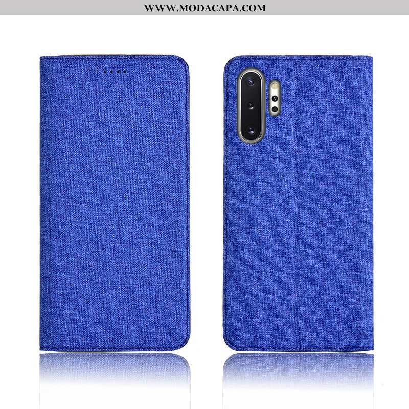 Capas Samsung Galaxy Note 10+ Soft Completa Linho Cover Protetoras Silicone Couro Online
