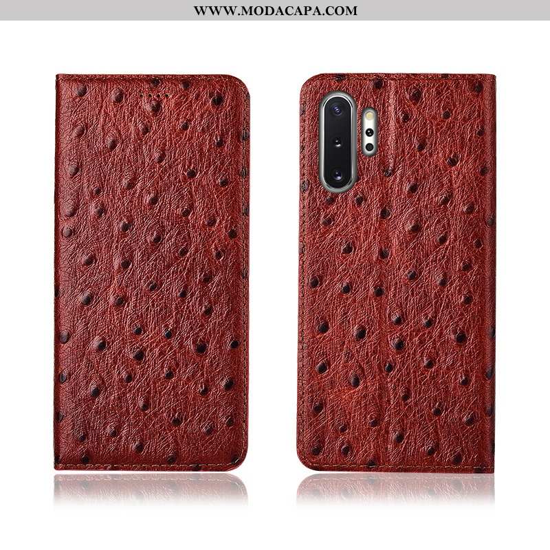 Capas Samsung Galaxy Note 10+ Couro Telemóvel Cover Silicone Genuíno Protetoras Soft Cases Online