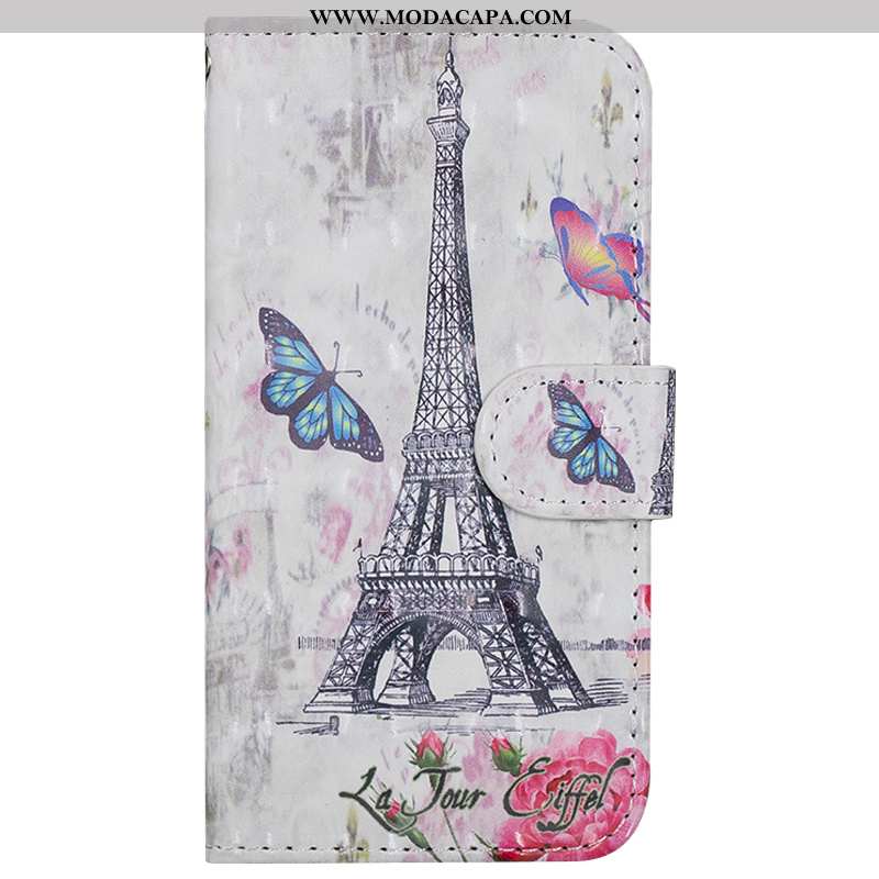 Capas Samsung Galaxy Note 10+ Protetoras Desenho Animado Branco Antiqueda Couro Pintado Online