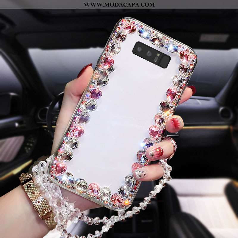 Capas Samsung Galaxy Note 8 Strass Personalizada Antiqueda Tendencia Nova Criativas Venda