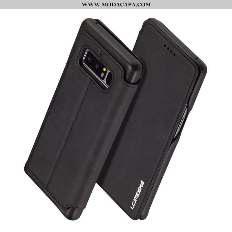 Capas Samsung Galaxy Note 8 Couro Soft Cover Silicone Cases Antiqueda Promoção