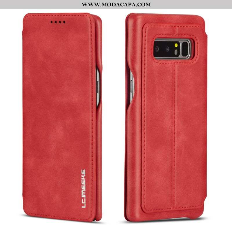 Capas Samsung Galaxy Note 8 Couro Soft Cover Silicone Cases Antiqueda Promoção