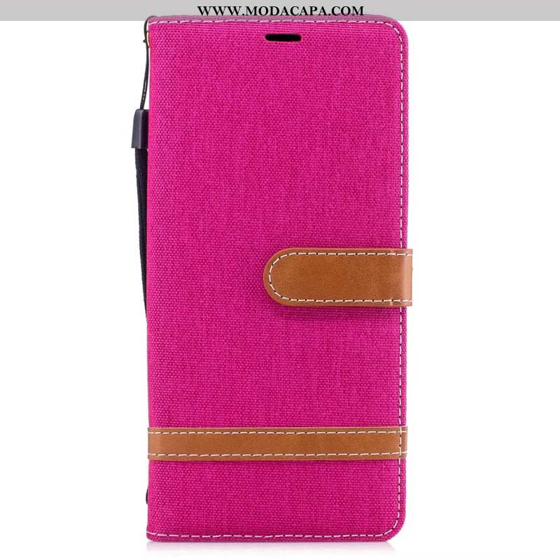 Capa Samsung Galaxy Note 8 Carteira Telemóvel Cover Capas Denim Tendencia Cases Online