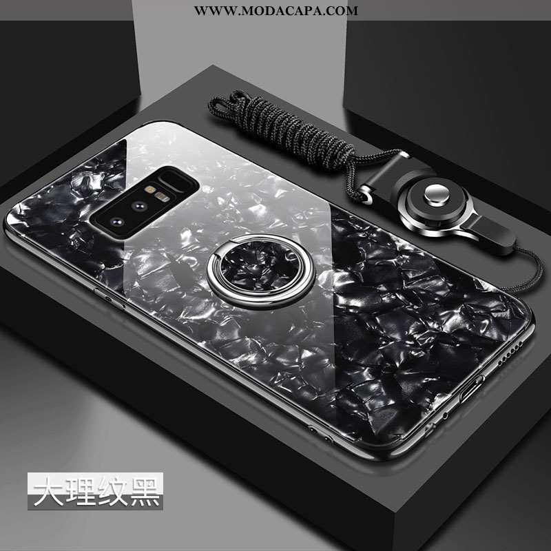 Capas Samsung Galaxy Note 8 Vidro Protetoras Telemóvel Preto Completa Concha Soft Comprar