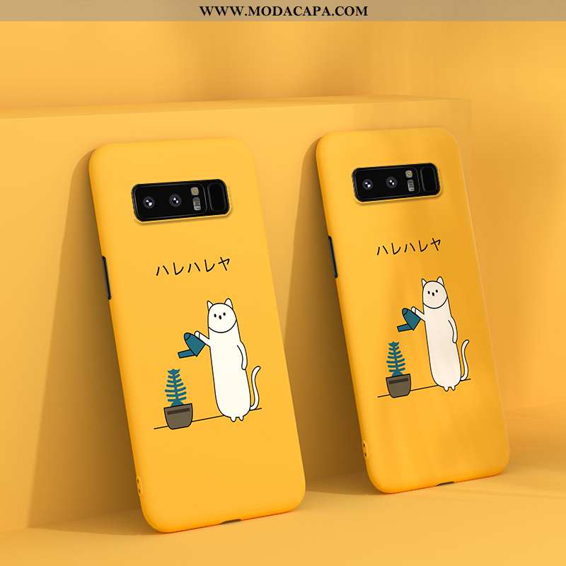 Capas Samsung Galaxy Note 8 Super Antiqueda Desenho Animado Malha Fosco Tendencia Comprar