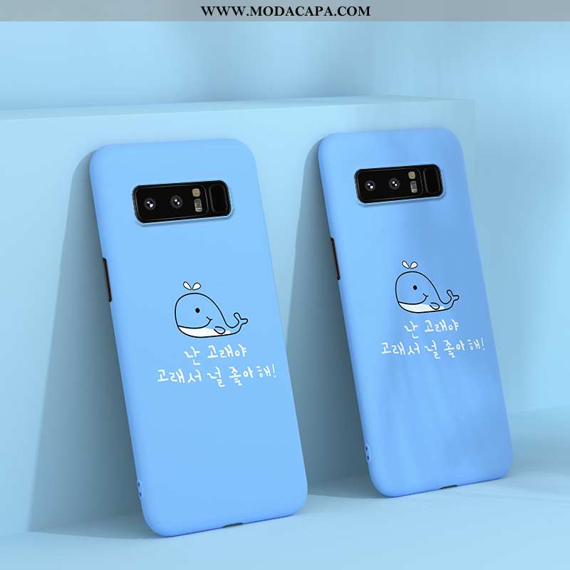 Capas Samsung Galaxy Note 8 Super Antiqueda Desenho Animado Malha Fosco Tendencia Comprar