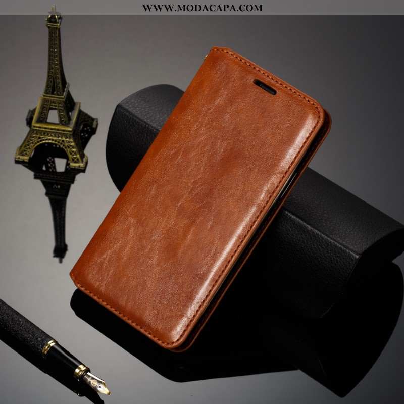 Capa Samsung Galaxy Note 8 Couro Capas Negócio Tendencia Cases Classicas Genuíno Minimalista Baratos