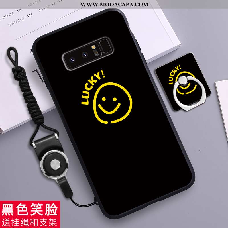 Capas Samsung Galaxy Note 8 Desenho Animado Bonitos Cases Personalizada Telemóvel Criativas Fosco On