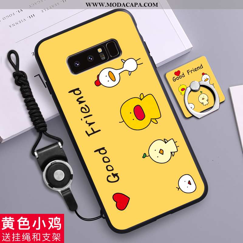 Capas Samsung Galaxy Note 8 Desenho Animado Bonitos Cases Personalizada Telemóvel Criativas Fosco On