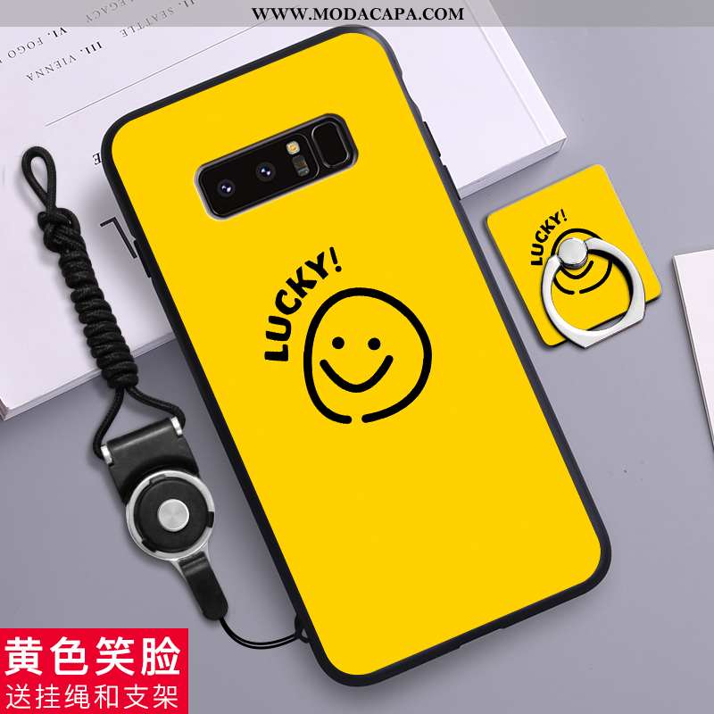 Capas Samsung Galaxy Note 8 Desenho Animado Bonitos Cases Personalizada Telemóvel Criativas Fosco On