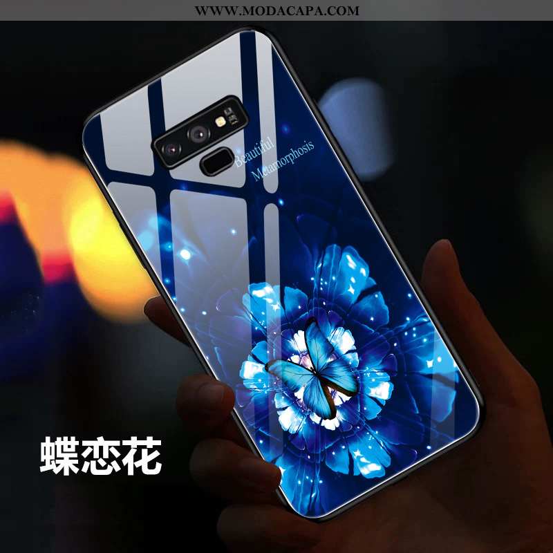 Capas Samsung Galaxy Note 9 Vidro Completa Criativas Malha Antiqueda Cases Barato