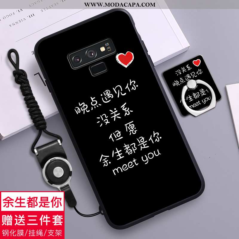 Capa Samsung Galaxy Note 9 Fosco Telemóvel Bonitos Capas Personalizado Casal Silicone Comprar